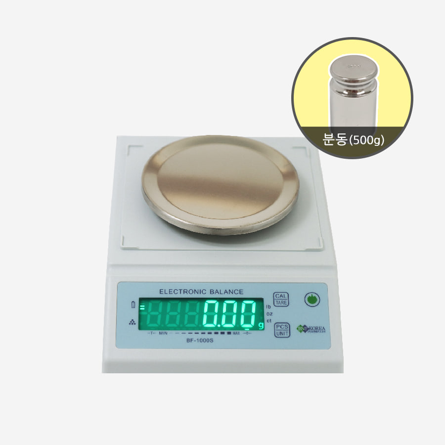 미량전자저울BF-1000S (0.01g~1kg) (00860)