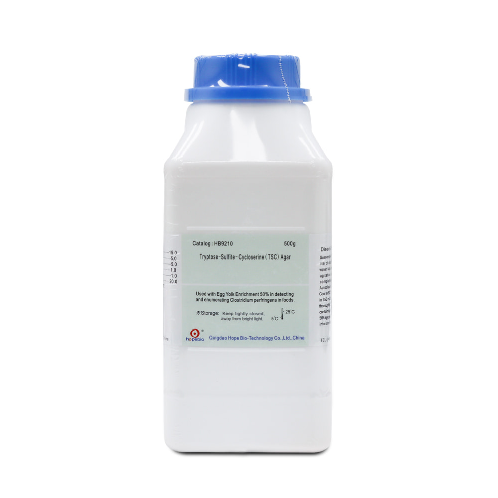 [HOPEBIO] TSC (Tryptose Sulfite Cycloserine) Agar- (99018)